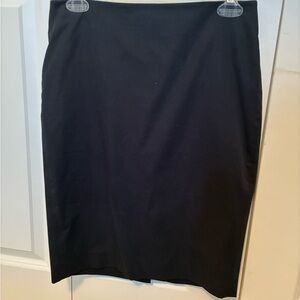 Ann Taylor Black Pencil Skirt
